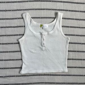 Waffle Knit tank top